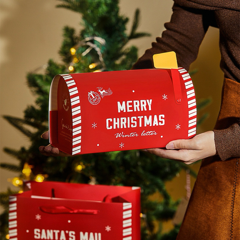 

Box Natal Bolu Box Natal Cookies Santa's Mail Box Natal Persegi