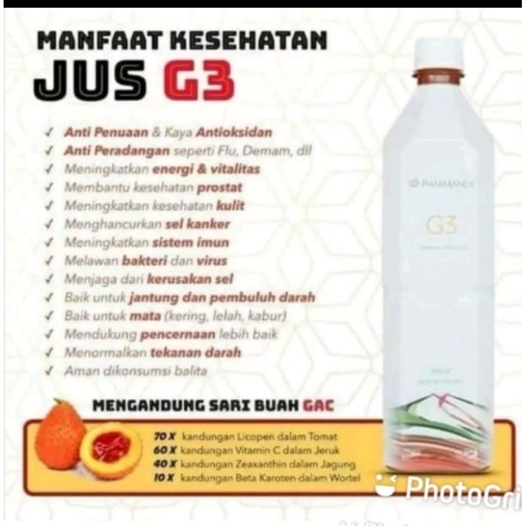 

Jus sehat g3