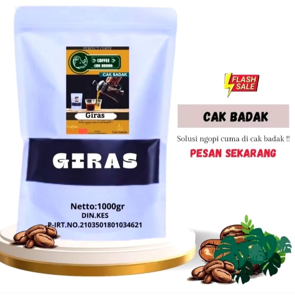 

C. KOPI BUBUK SPESIAL GIRAS