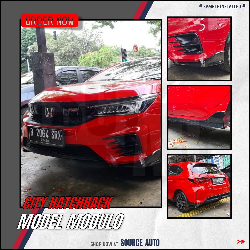 BODY KIT MODULO - BODYKIT HONDA CITY HATCHBACK