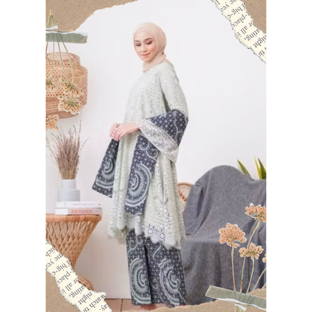 Set Kondangan Wanita Kebaya Naura Set (Preloved)