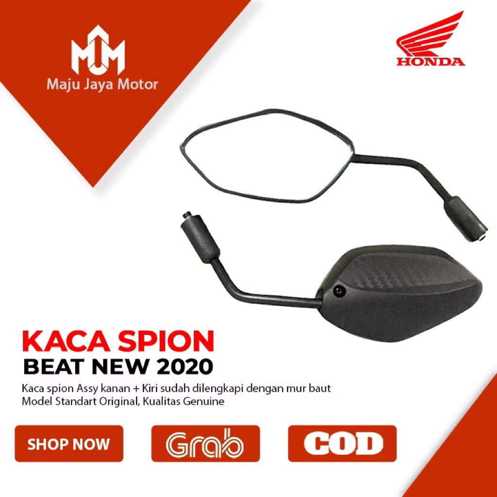 Kaca Spion Honda Beat Deluxe Street New Led 2020 2021 2022 Model Standart Original