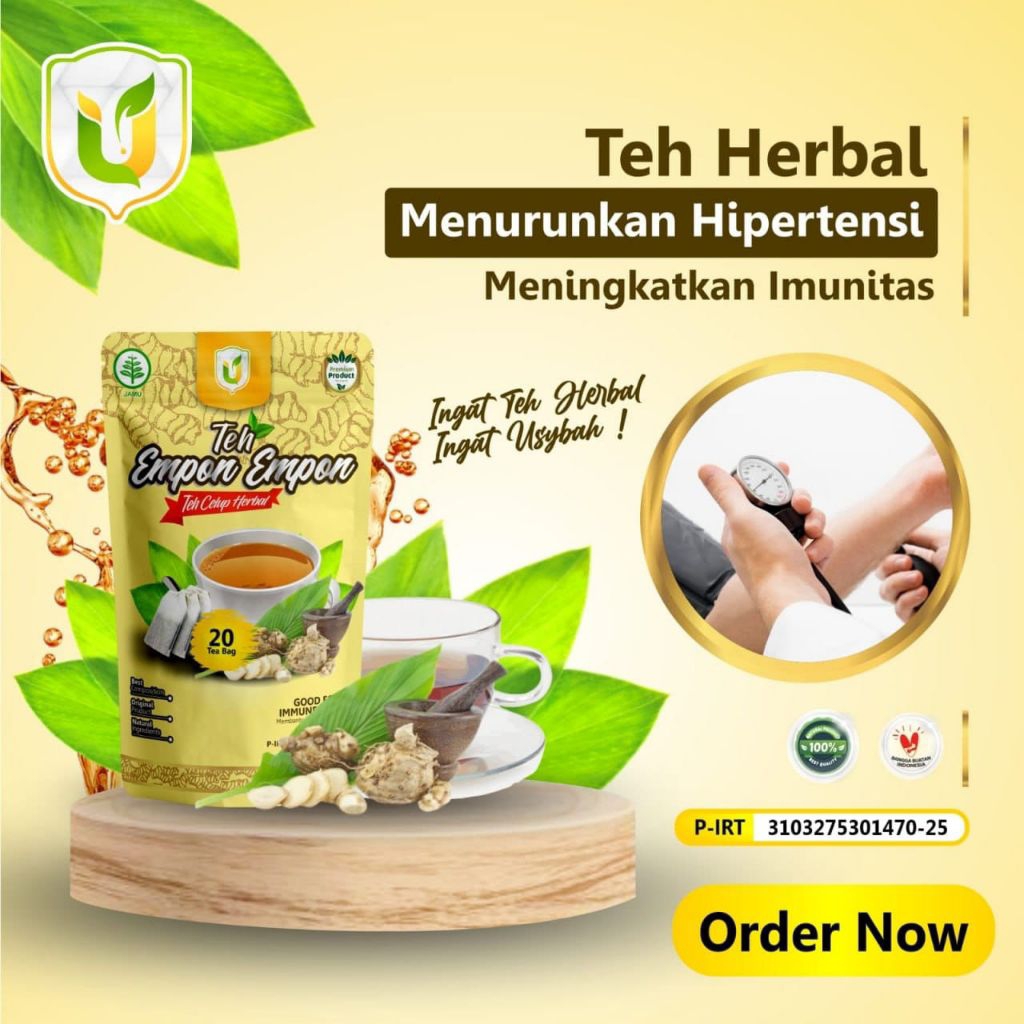 

Teh Celup Herbal Empon Empon Immune Booster