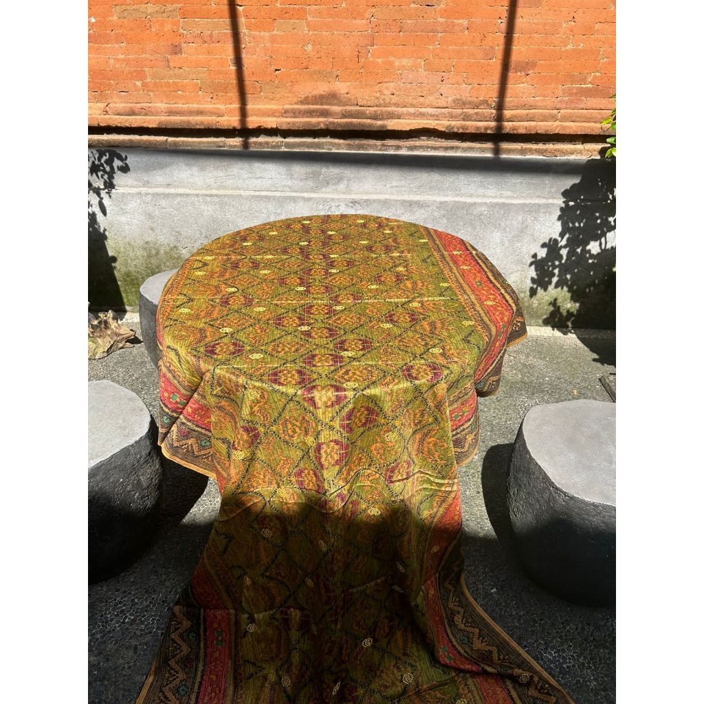 Kain Kamen Bali Pria & Wanita - Kain Sembahyang Adat Motif Etnik 2 / Kain Kamen Murah & Halus