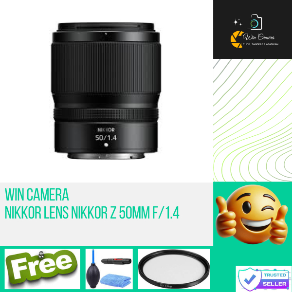 lensa nikon z 50mm f1.4 / Lens Nikon