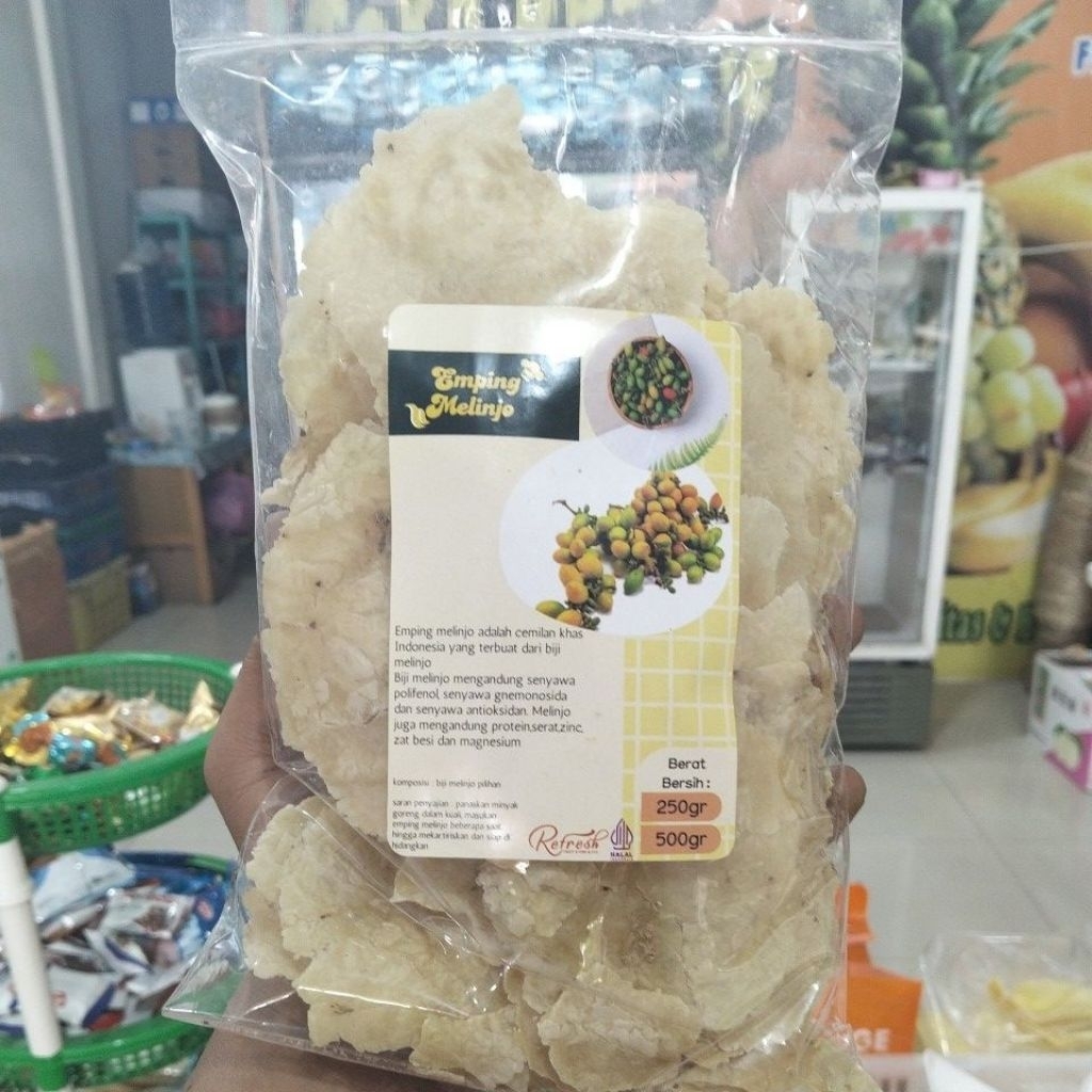

Emping Melinjo 250 gram