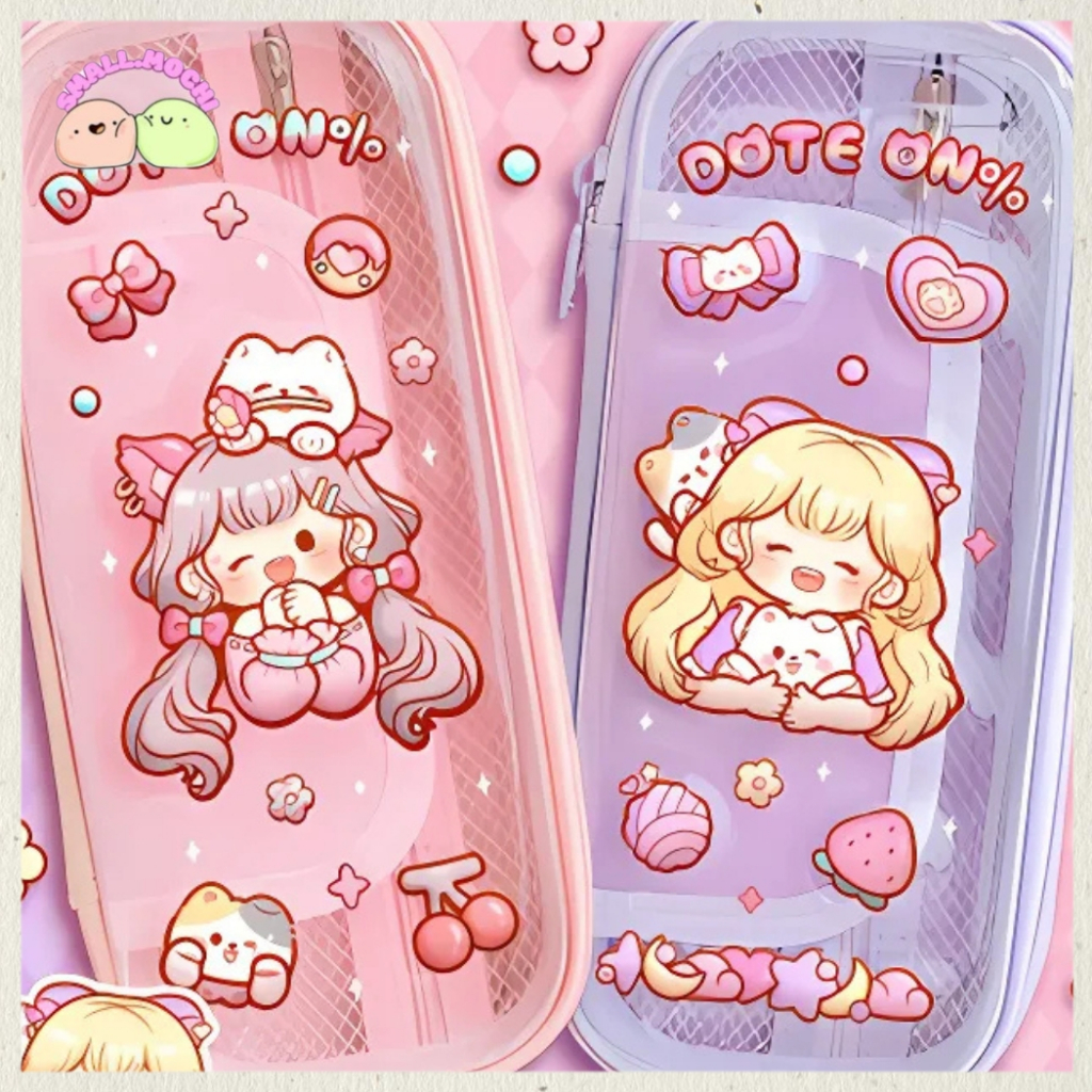 

1 Pcs Tempat Pensil Kotak Pencil Motif Dodogirl Cat Best Seller TLD159