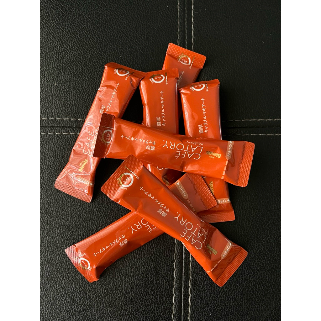 

(produk Jepang) Cafe Latory caramel machiato kopi jepang sachet
