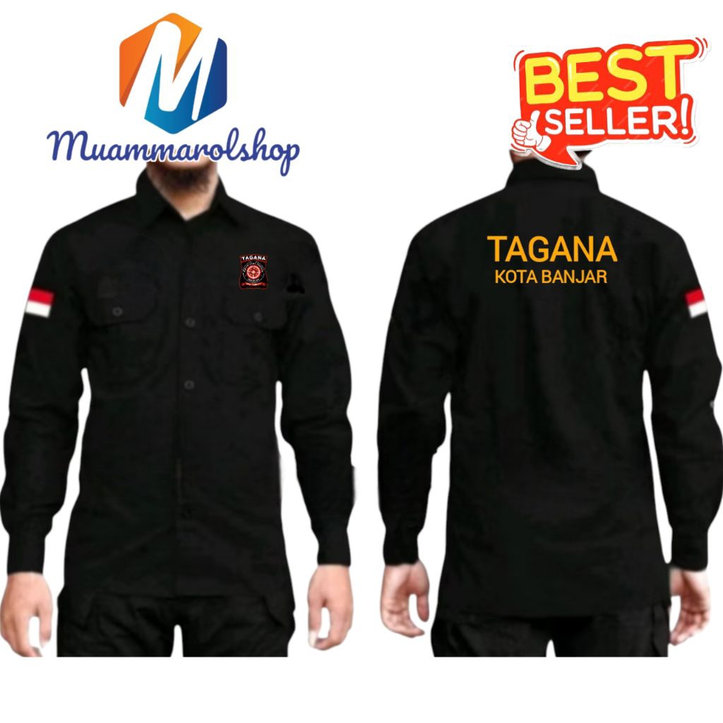 kemeja tagana relawan bencana