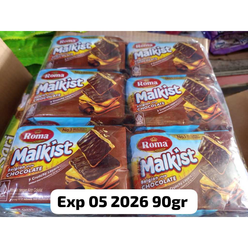 

Roma Biskuit Malkist Cokelat 120gr Termurah