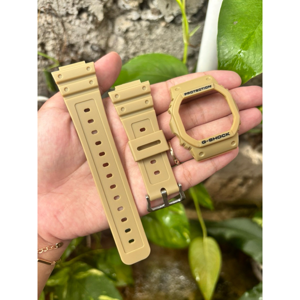 BnB Gshock DW 5600 SOLID DOFF