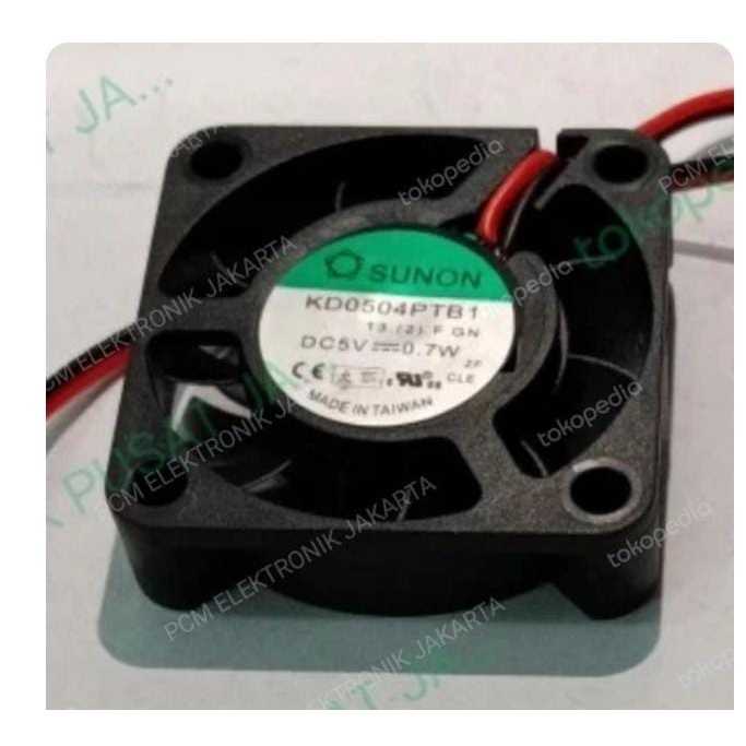 RG6424 exhaust cooling fan kipas pendingin dc 3v=5volt 5v 4x4cm 4x4 cm by PCM LTC GLODOK