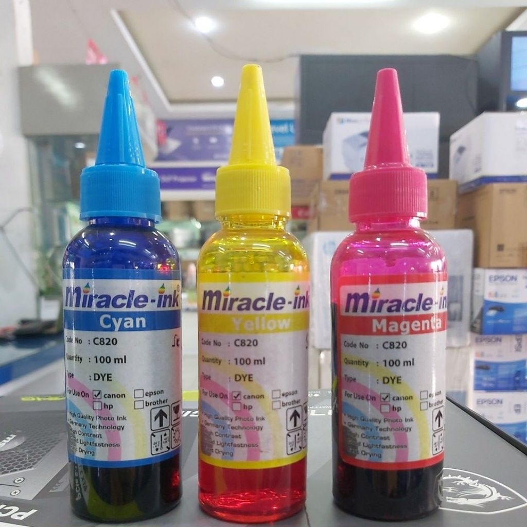 TINTA PRINTER CANON MIRACLE