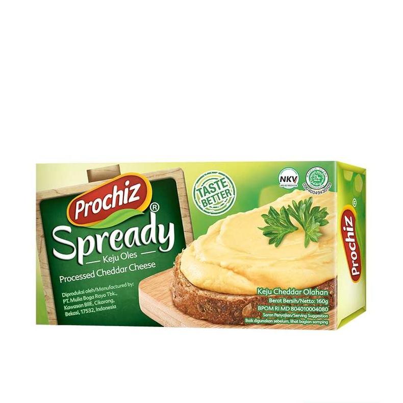 

PROCHIZ SPREADY TOPPING BOLU KETAN KEJU LUMER 160G