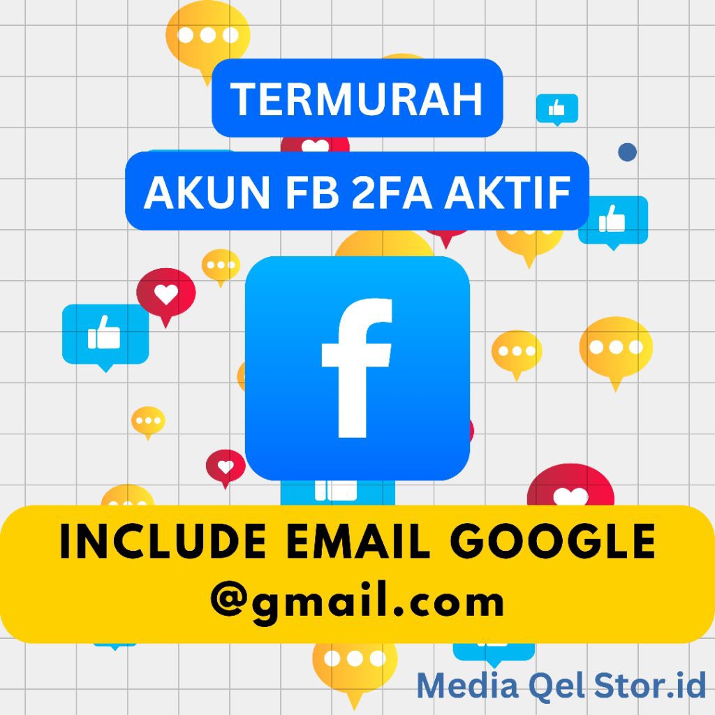 Akun Facebook  A2F On Include Email Gmail