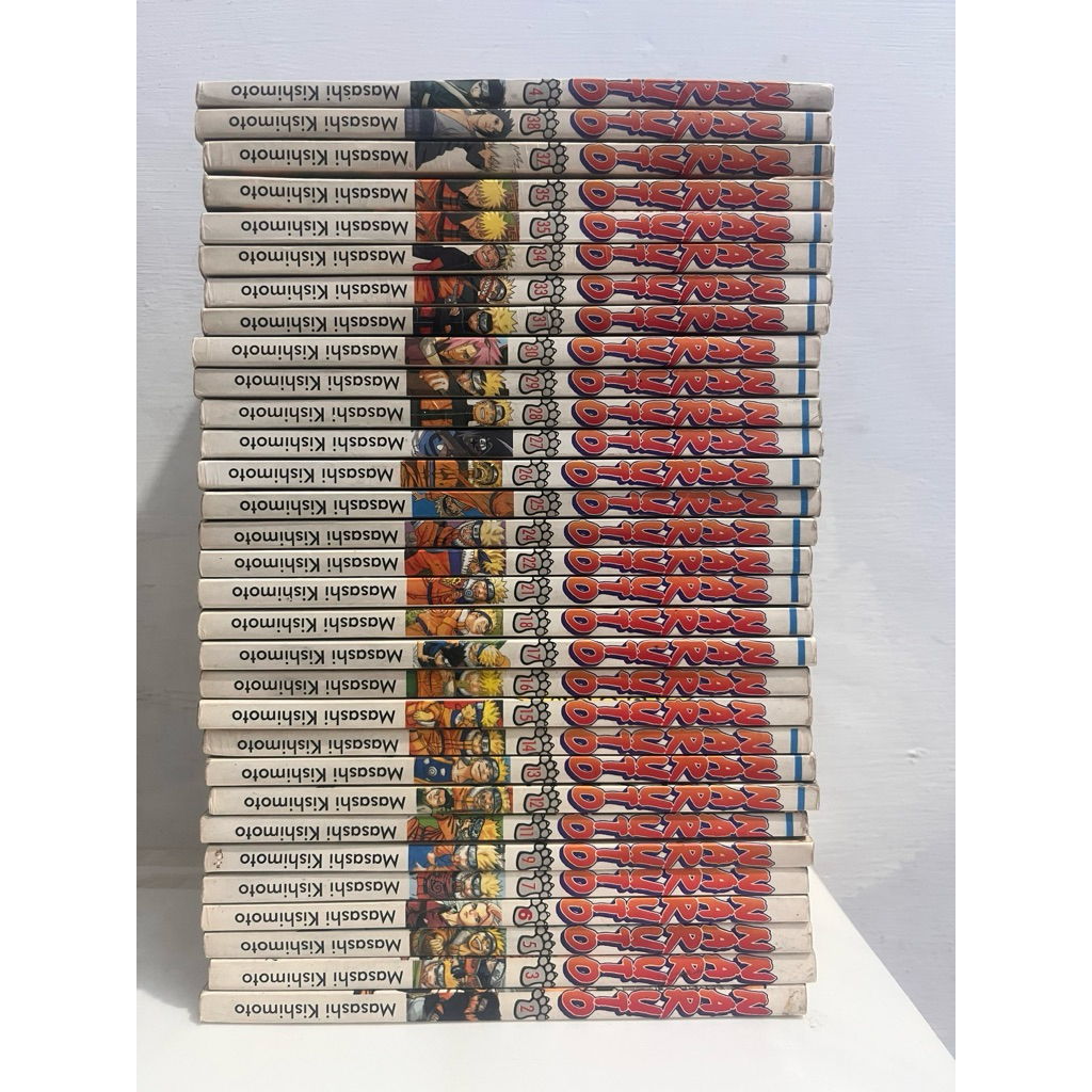 Komik Naruto Vol 1-72 Cabutan - Komik Naruto Preloved Orisinal