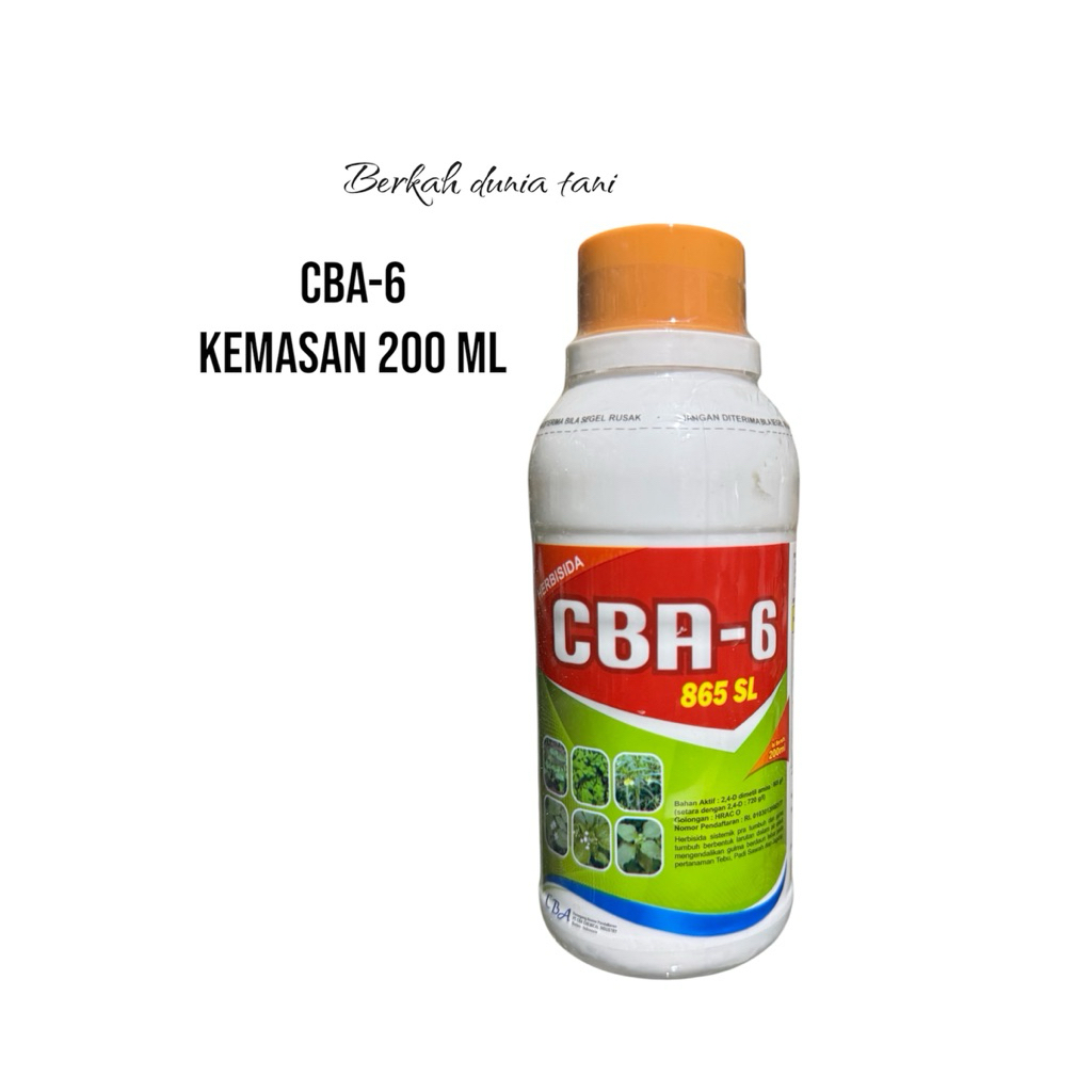Herbisida Cba-6 865 SL Kemasan 200ML