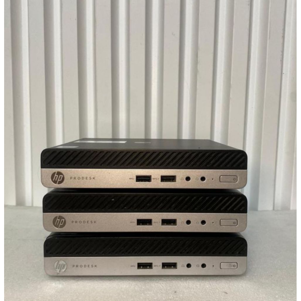 MINI PC HP PRODESK 400 G3 INTEL CORE I3 6100T RAM 8GB  SSD 256GB SUPER MULUS