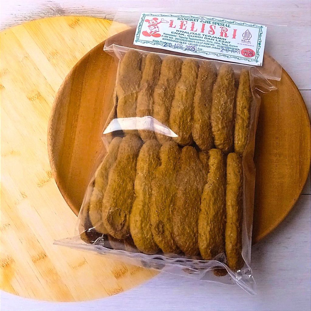 

Bangket Jahe Kering Spesia lLeliSri 190gram