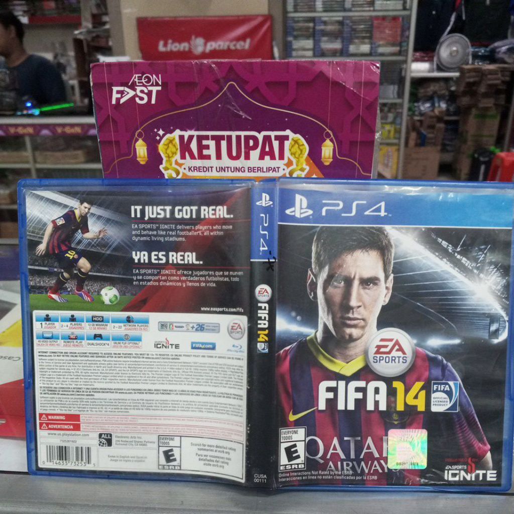 PS4 FIFA 14 BEKAS