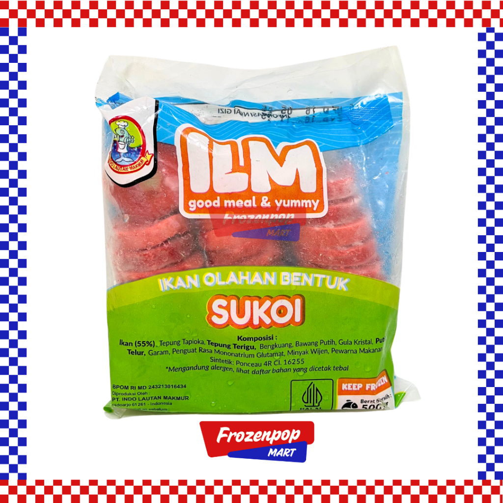 

ILM Sukoi 500gr / ILM Ikan Olahan Bentuk Sukoi [INSTANT MALANG]