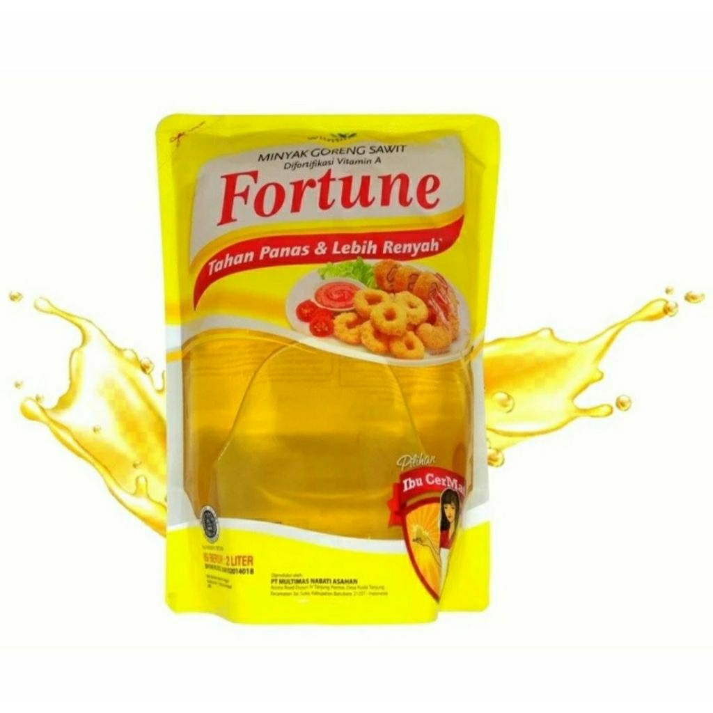 

FORTUNE Minyak Goreng 1Liter Pouch / Stok Melimpahh