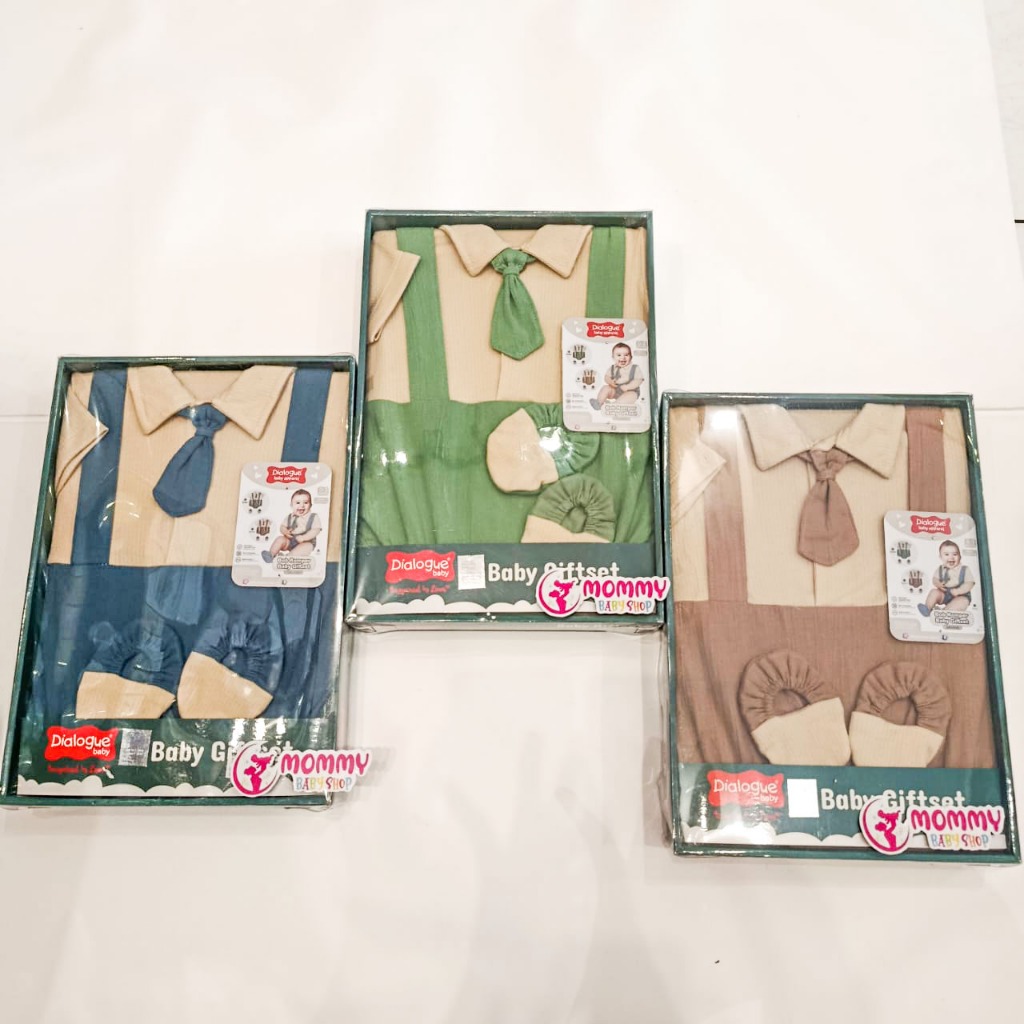 Dialogue Baby Gift Set BOB ROMPER