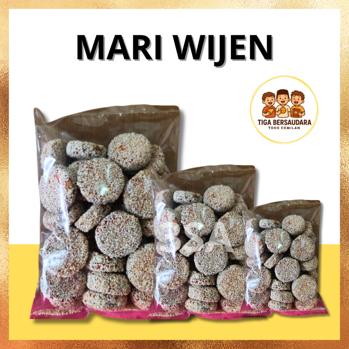 

Cemilan Mari Wijen Gurih Manis – Oleh Oleh Khas Jadul