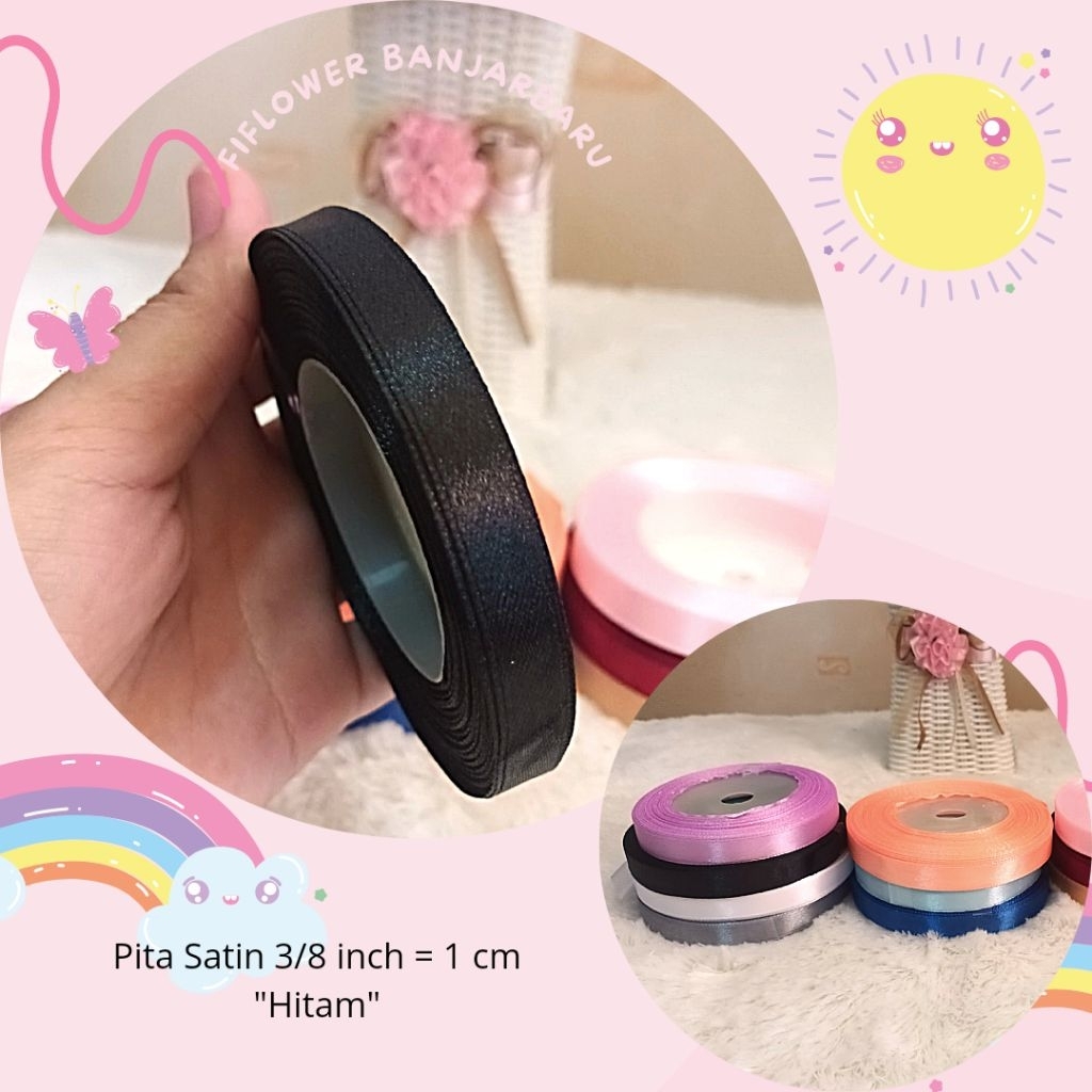 

Pita Satin -+1cm per/Roll