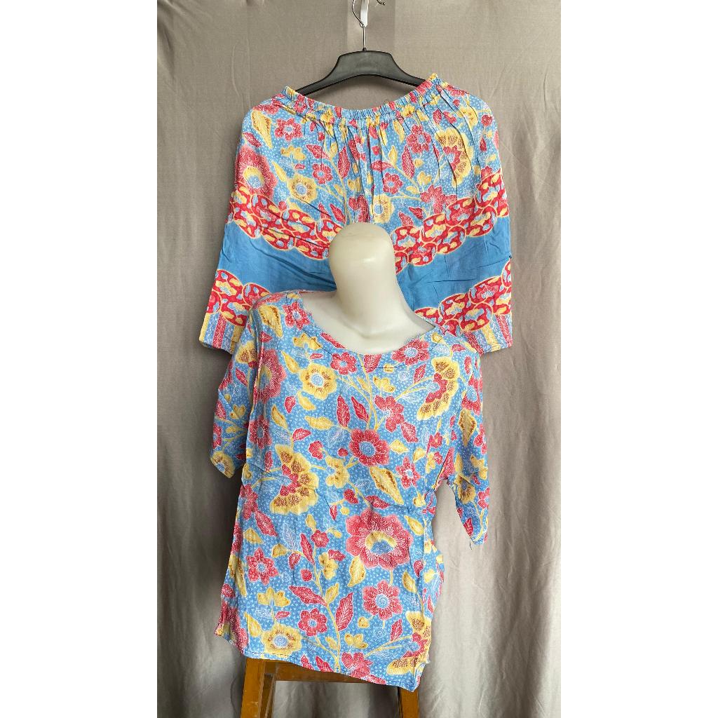 Piyama Satu Set Motif Bunga