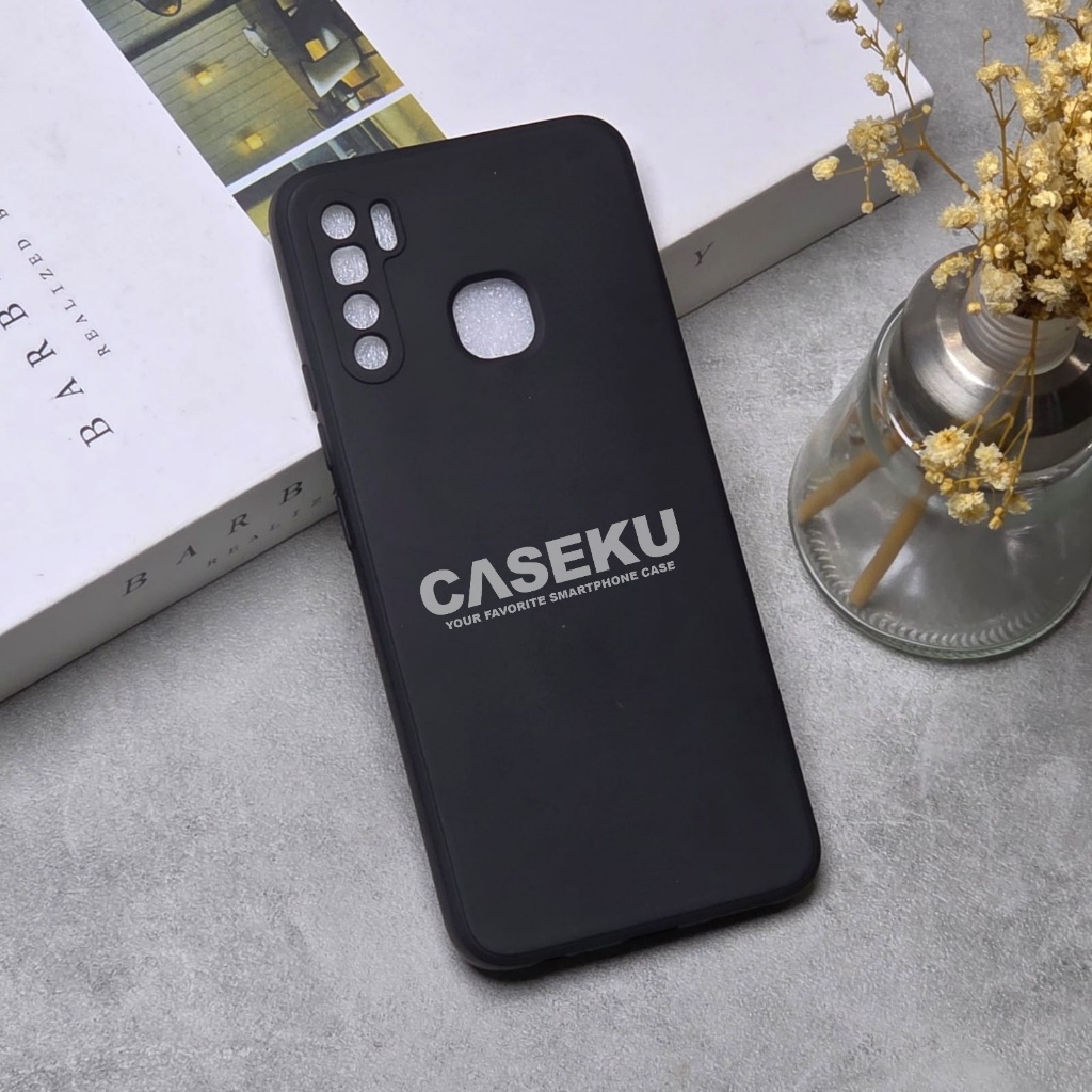 Case Infinix S5 Infinix S5 Lite Case Softcase Candy Macaron Square Black Polos Case Infinix S5 Infin