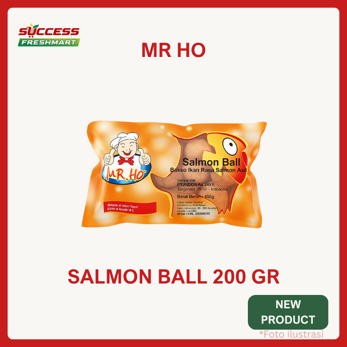 

Mr Ho Salmon Ball 200 Gram