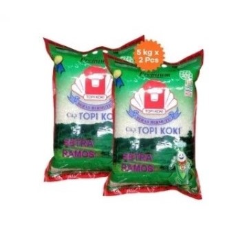 

Beras Putih Premium Setra Ramos Cap Topi Koki 5 Kg x 2 Pcs