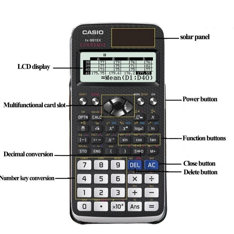 

Promo ORIGINAL Casio FX 991 EX - Scientific Kalkulator FX-991EX Calculator Kuliah