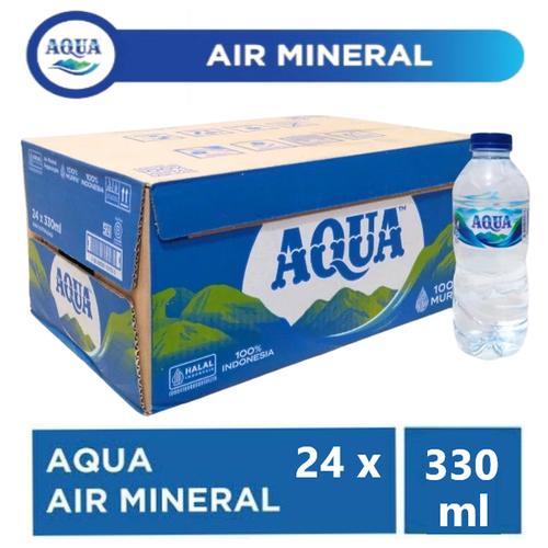 

Aqua Botol 330ml x 24 1 Dus