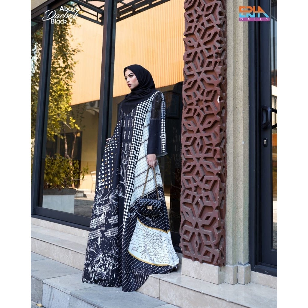 [eR.Ha Daily] GAMIS SYARI PREMIUM / DRESS SET ABAYA " DAEBAK SET " BY ER.HA DAILY