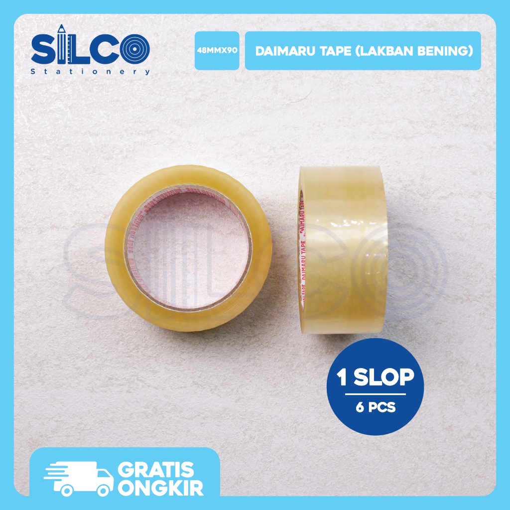 

Lakban Bening DAIMARU Besar 48mm x 90 yard [SLOP]