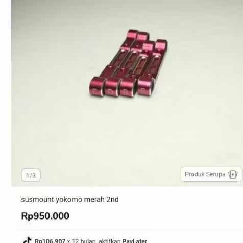 sustmount yokomo yd2 series red