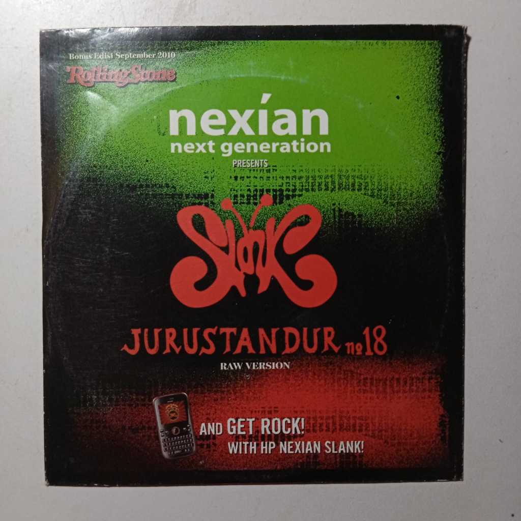 CD Slank Jurus Tandur No 18 Raw Version