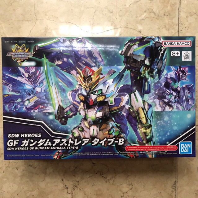 SDW Heroes GF Gundam Astrea Type-B Bandai MIB