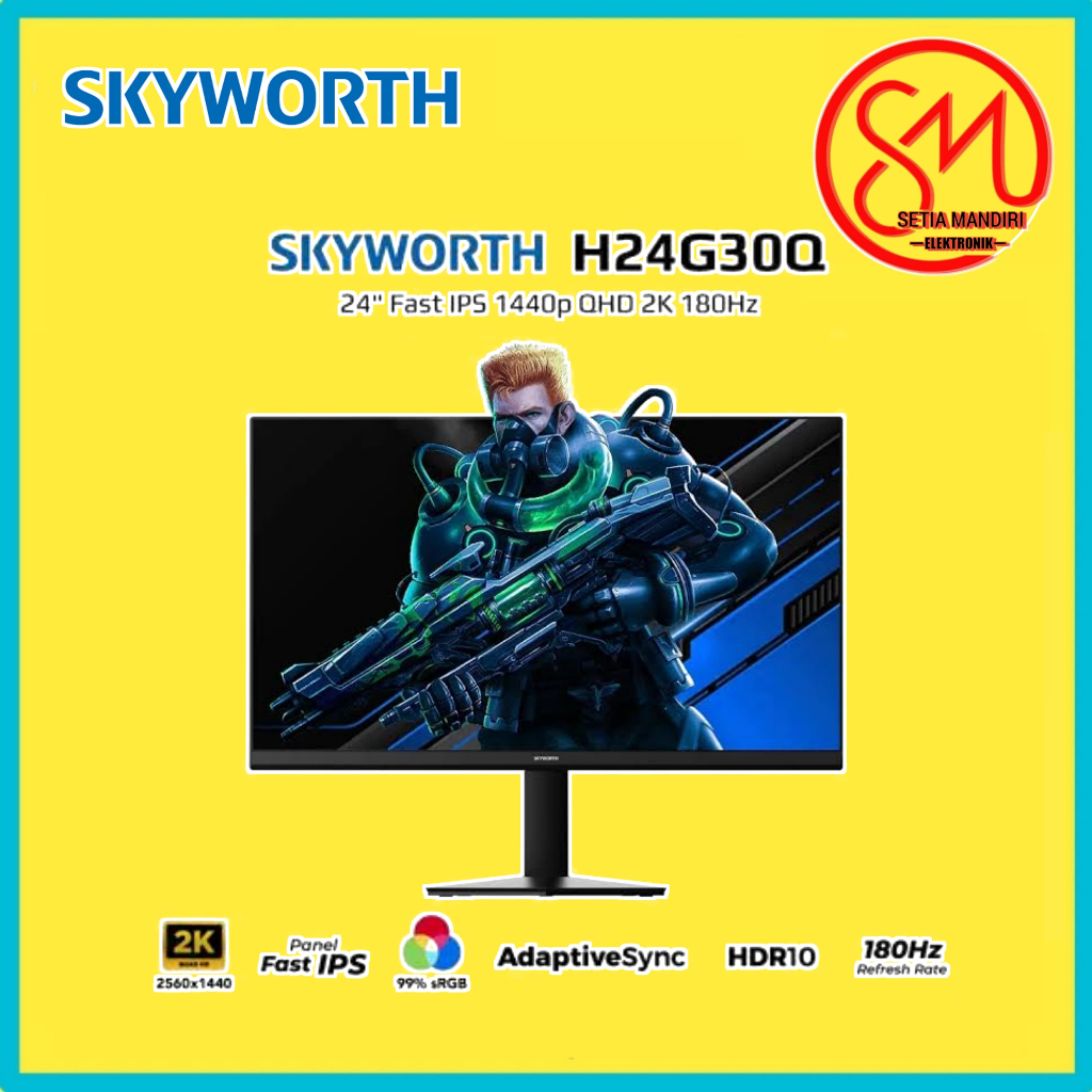 JEAN_ Skyworth Monitor 24 Inch 2K 180Hz Fast IPS