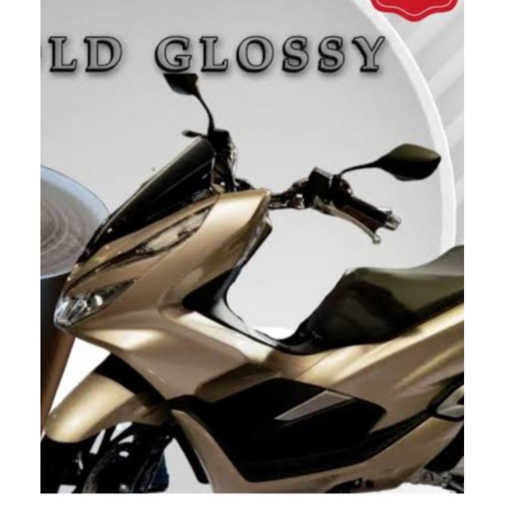 cat pu gold tiramisu metalic cat motor mobil cat custom automotif