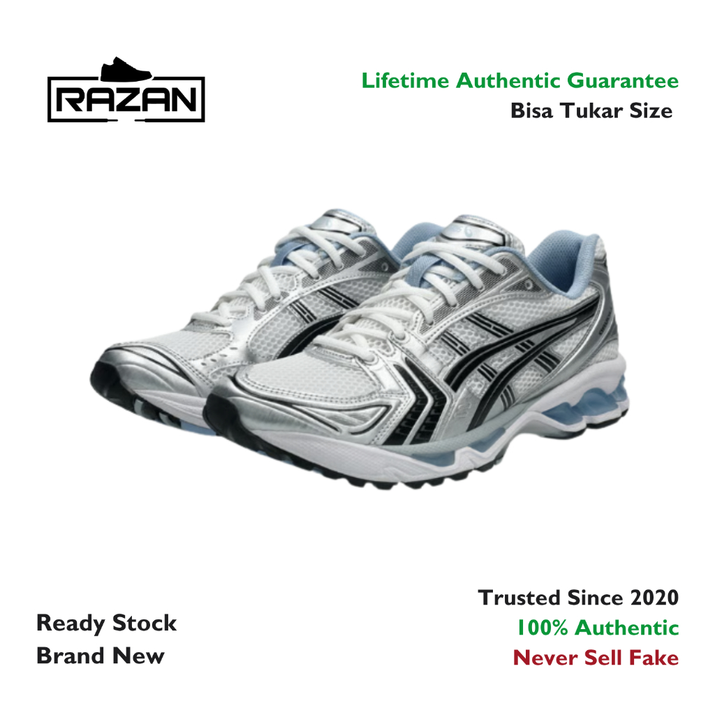 Asics Gel Kayano 14 JJJJound White Blue 100% Authentic Original