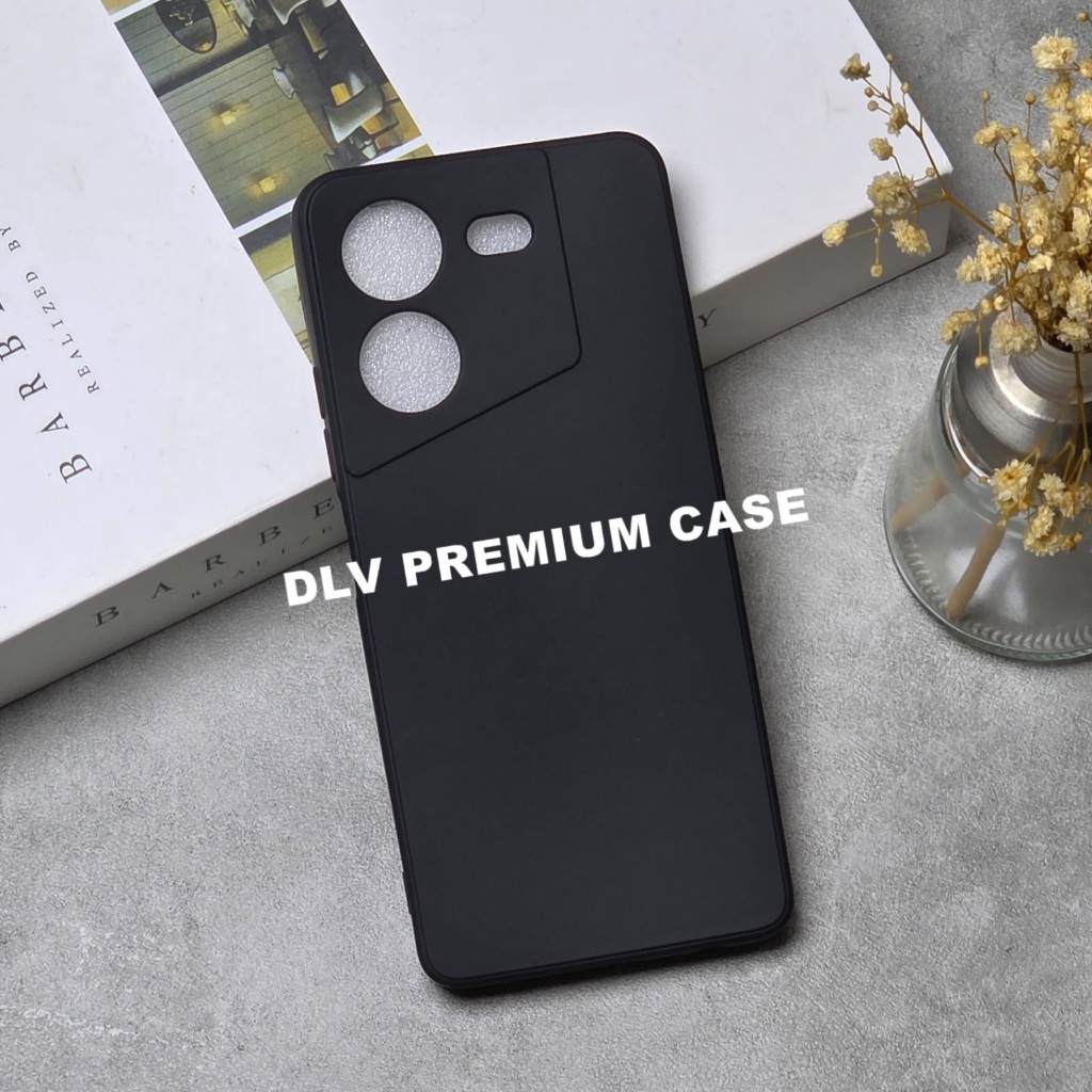 TECNO POVA 5 TECNO POVA 5  PRO MACARON BLACK PREMIUM  SOFT CASE BLACK TECNO POVA 5 TECNO POVA 5 PRO 