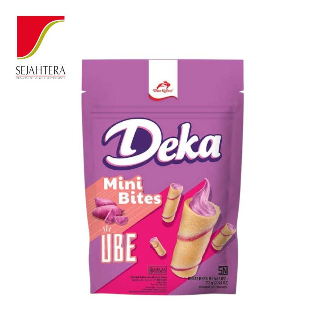 

DEKA WAFER MINI BITES UBE 72gr