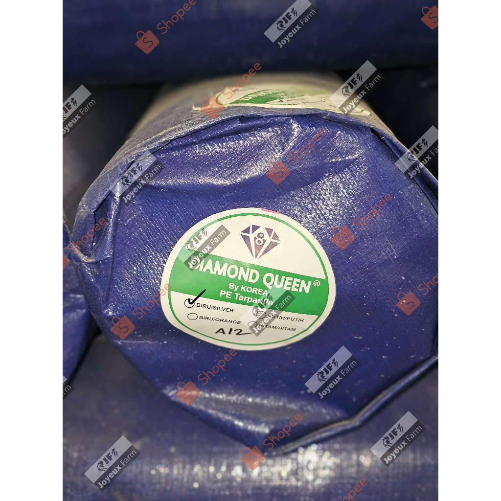 TERPAL ROLL A12 / TERPAL DIAMOND QUEEN KOREA/TERPAL DQ /Terpal PE/PE Terpaulin/Terpal Kandang Ayam/T