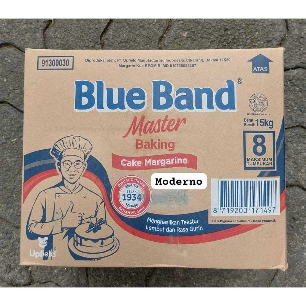 

Blueband master margarine 15 Kg - Blue band Margarin 15 Kg