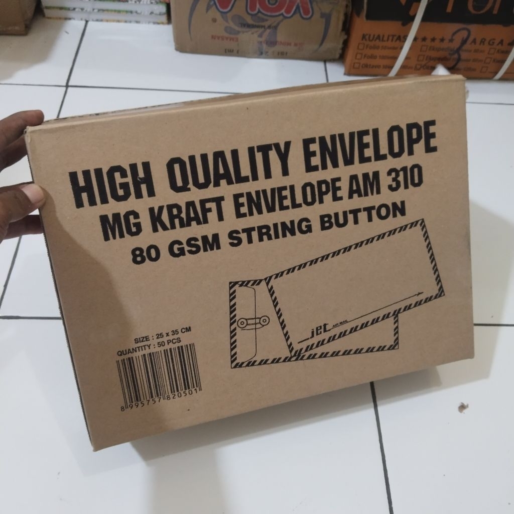 

1 Pak Map Coklat Tali Isi 50 Lembar