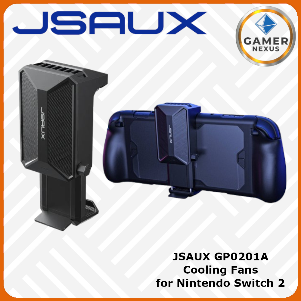JSAUX GP0201A Switch 2 Cooling Fans Cooler Kipas Pendingin Switch 2