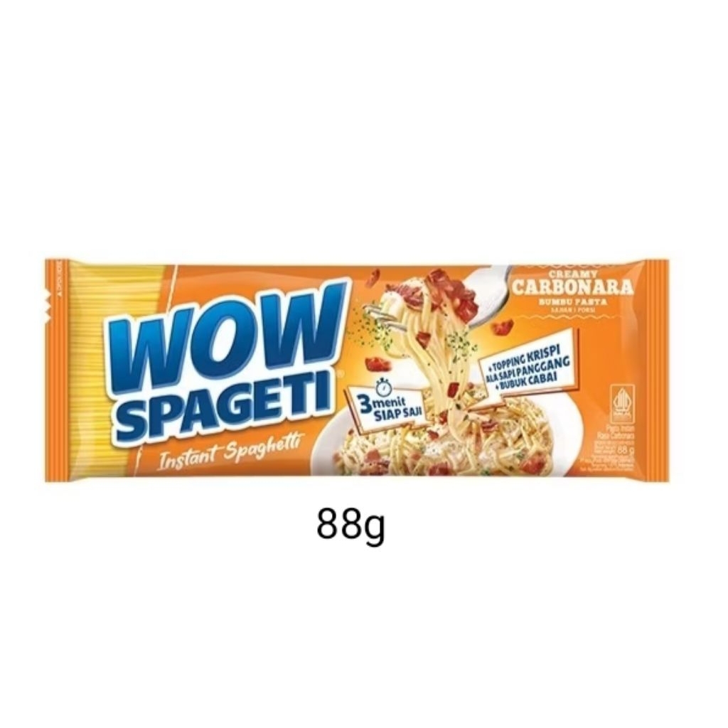 

WOW spaghetti / Spaghetti Instan carbonara / pasta wow spageti